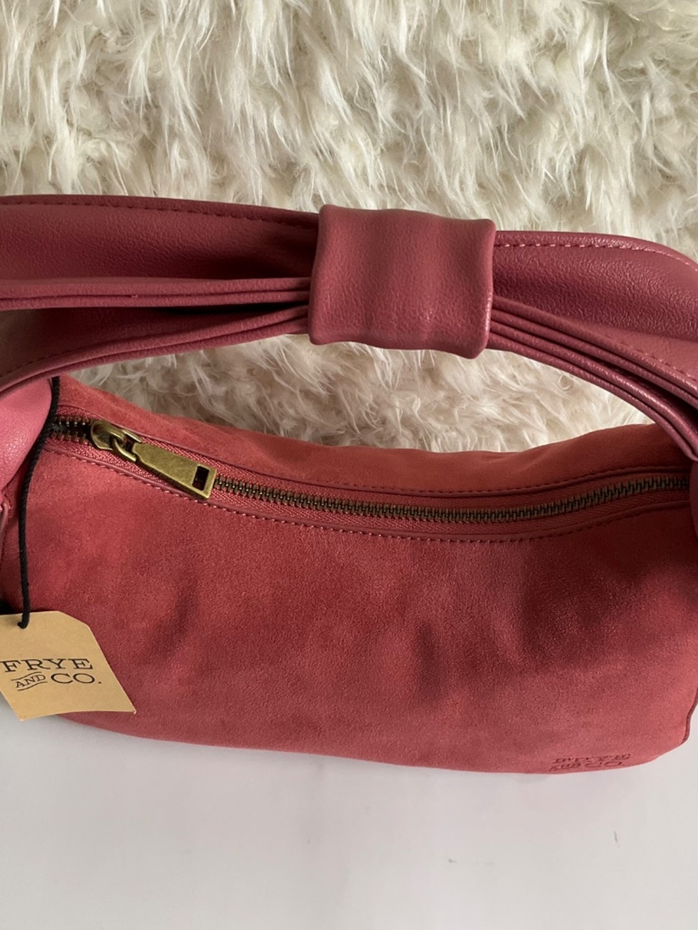FRYE AND CO. FRANNY SATCHEL HOBO SHOULDER BAG~NEW WITH TAGS! - Picture 5 of 7
